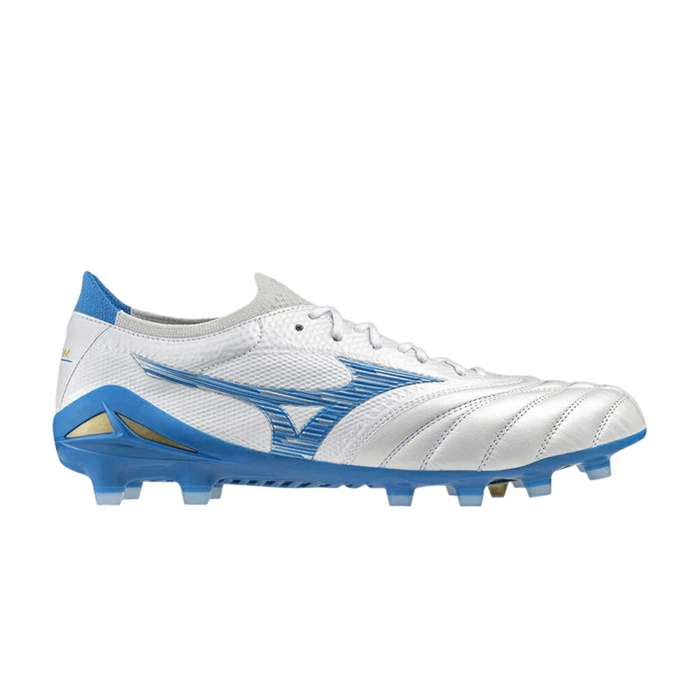 ミズノ ネオ 白色 ホワイト 青色 ブルー WHITE BLUE スニーカー メンズ MIZUNO MORELIA NEO 4 BETA JAPAN MUGEN / WHITE MUGEN BLUE