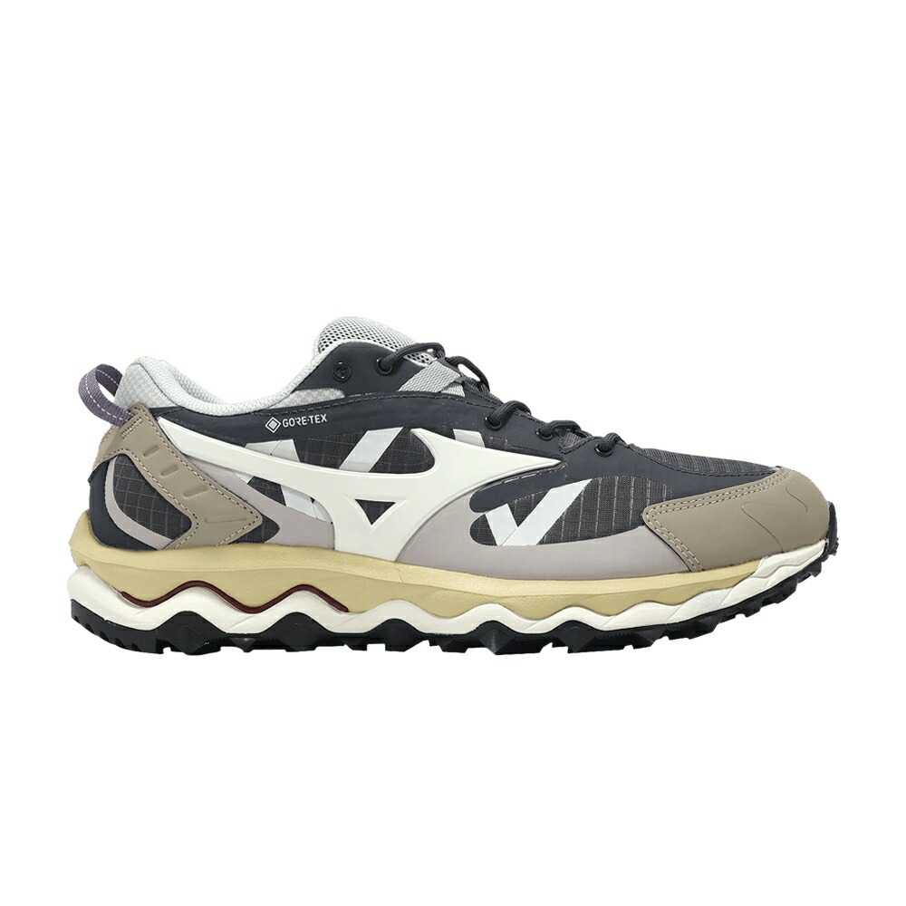 ミズノ 縮くれる ウェイブ ゴアテックス ビンテージ ヴィンテージ カーキ \u0027EBONY KHAKI\u0027 スニーカー メンズ MIZUNO WAVE MUJIN TL GORE-TEX / EBONY PRISTINE VINTAGE KHAKI