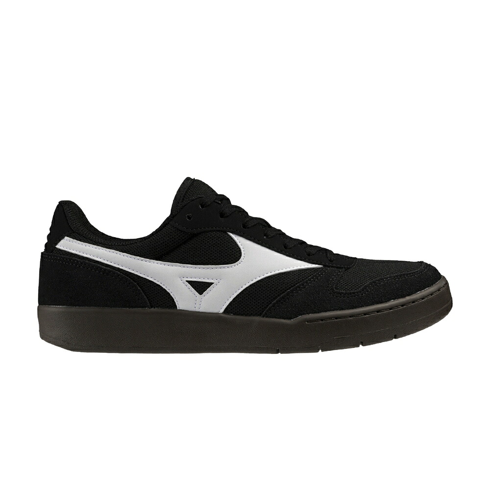 ミズノ シティ 黒色 ブラック 白色 ホワイト 'BLACK WHITE' スニーカー メンズ MIZUNO CITY WIND / BLACK WHITE