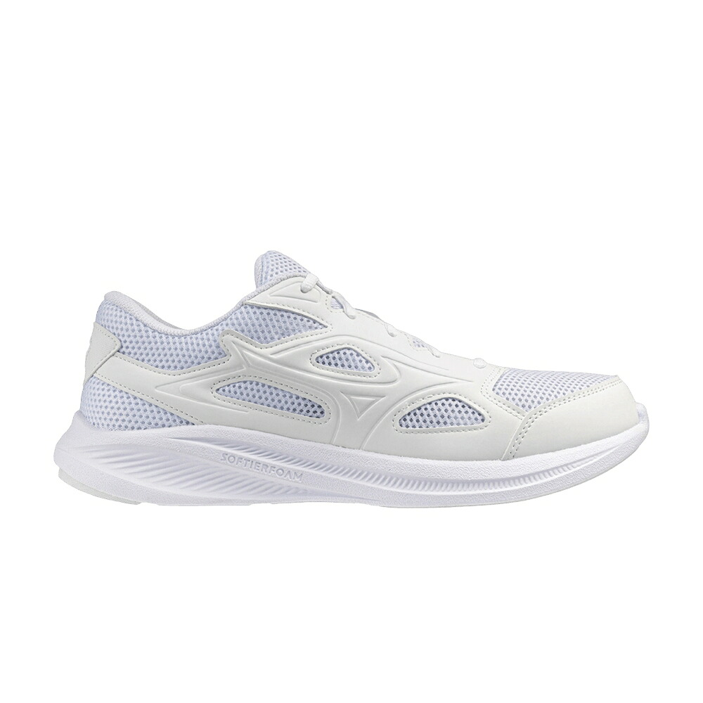 ミズノ 白いこと 白いこと \u0027WHITE\u0027 スニーカー メンズ MIZUNO MAXIMIZER 27 WIDE / WHITE