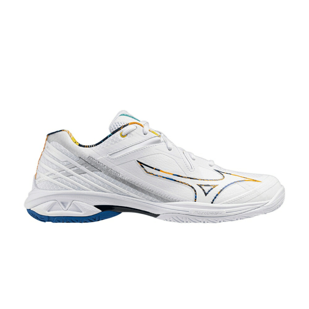 ミズノ 縮くれる ウェイブ 白いこと 白いこと 橙 オレンジ色 \u0027WHITE ORANGE\u0027 スニーカー メンズ MIZUNO WAVE CLAW 3 WIDE / WHITE ORANGE