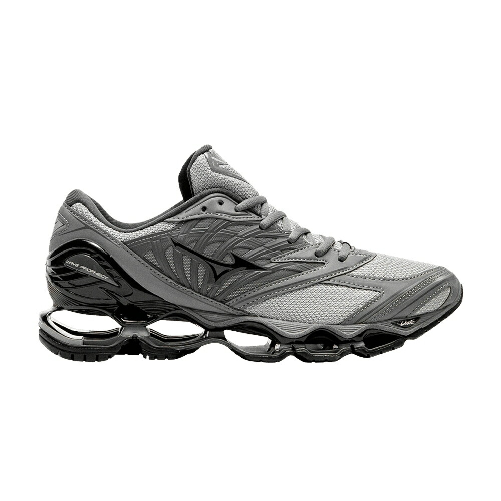 ミズノ ウェーブ ウェイブ プロフェシー 灰色 グレー 黒色 ブラック GREY BLACK スニーカー メンズ MIZUNO WAVE PROPHECY LS / GREY BLACK