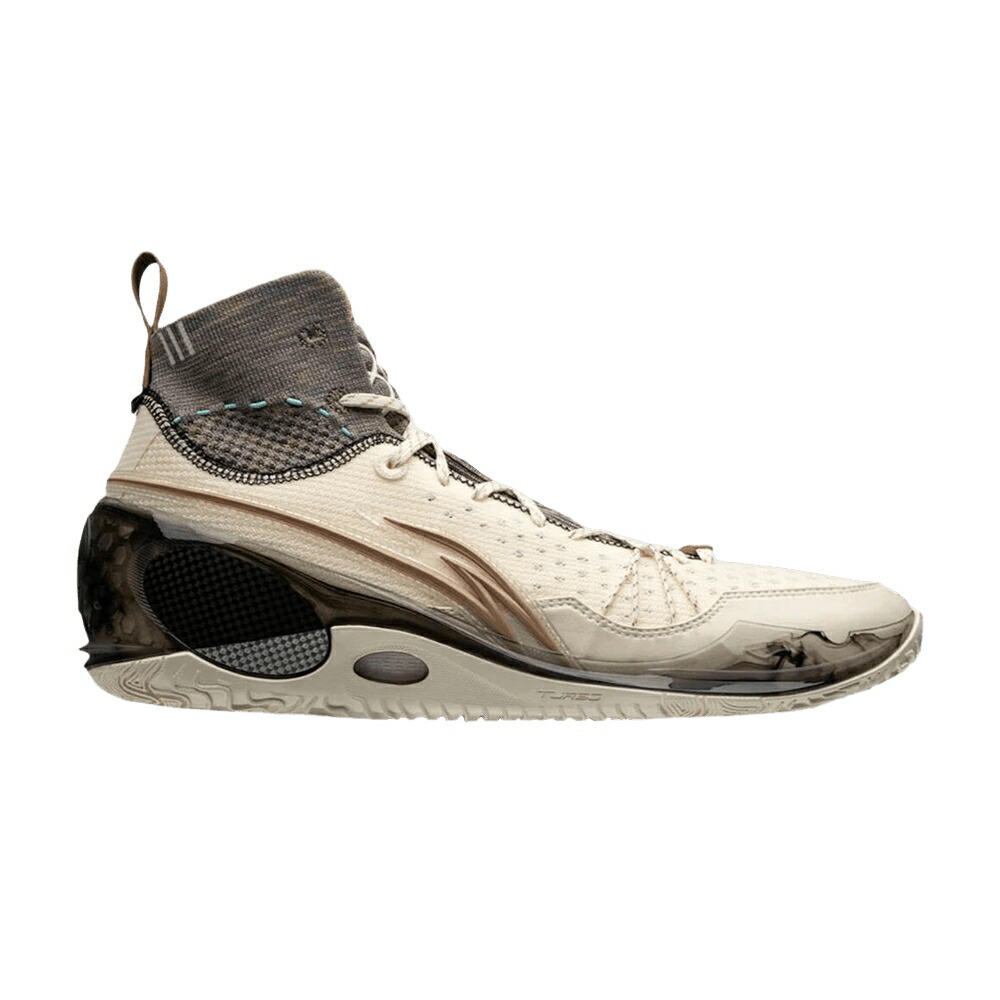 リーニン ウェイド ウルトラ ベージュ 茶色 ブラウン YEAR DRAGON スニーカー メンズ LI-NING WAY OF WADE 808 3 ULTRA V2 THE / BEIGE BROWN