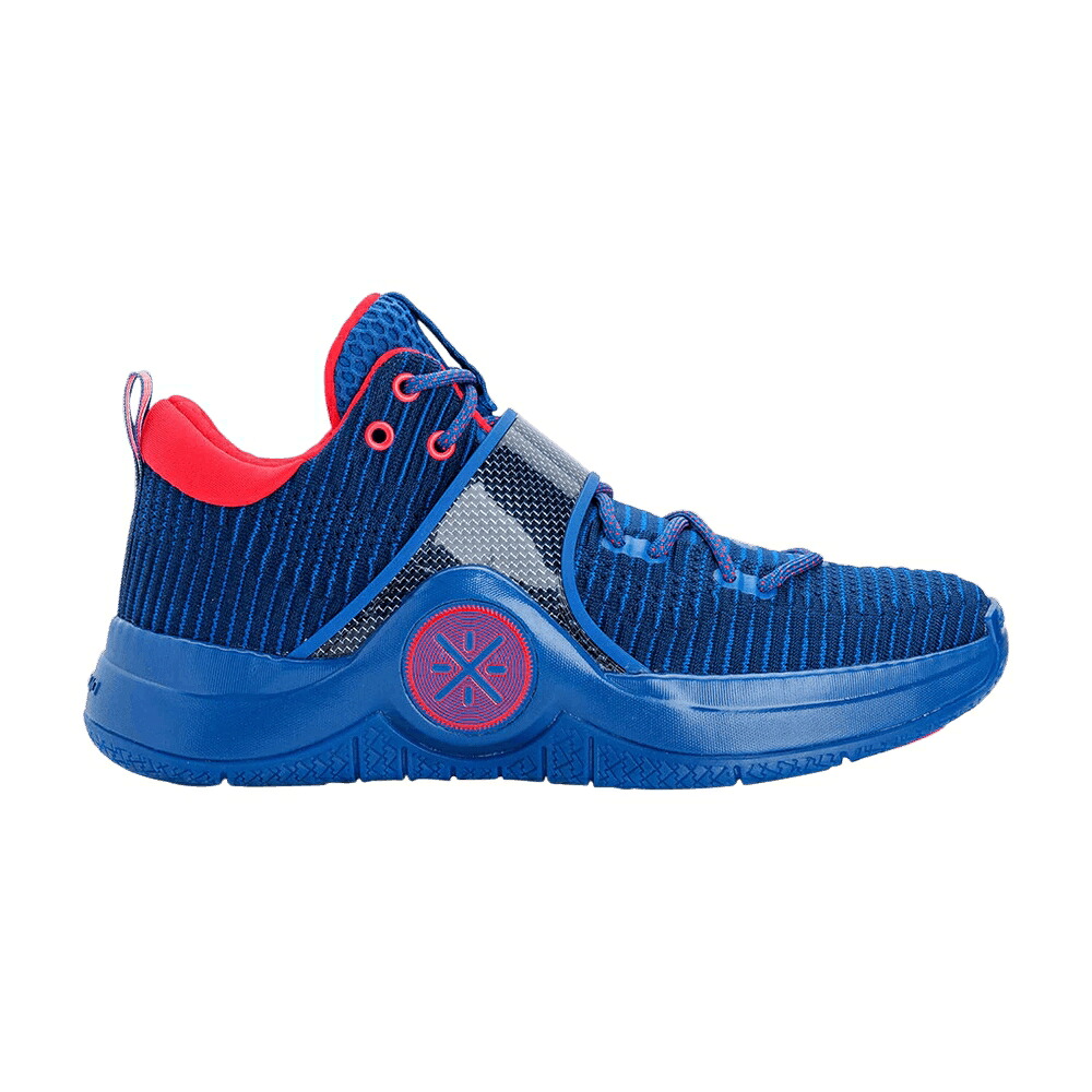 リーニン ウェイド 青碧 青色 赤 赤いこと \u0027VETERANS DAY\u0027 スニーカー メンズ LI-NING WAY OF WADE 6 / COBALT BLUE RED スニーカー-靴-メンズ靴