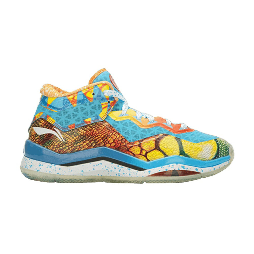 リーニン ウェイド ライト カモ柄 'LIZARD' スニーカー メンズ LI-NING WAY OF WADE 3 LITE / LIZARD CAMO
