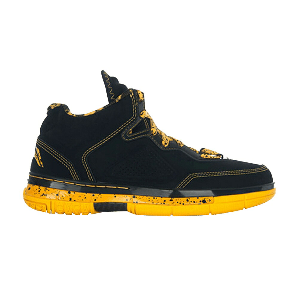 リーニン ウェイド 黒いこと 黒いこと 黄味がかった 黄み 1.0 \u0027CAUTION\u0027 スニーカー メンズ LI-NING WAY OF WADE SE / BLACK YELLOW スニーカー-メンズ靴