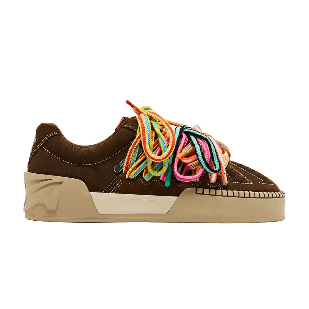 茶色 ブラウン クリーム 'ROOTS BROWN' スニーカー メンズ ANTA KAI H L STYLE PACK - / BROWN CREAM|スニケス