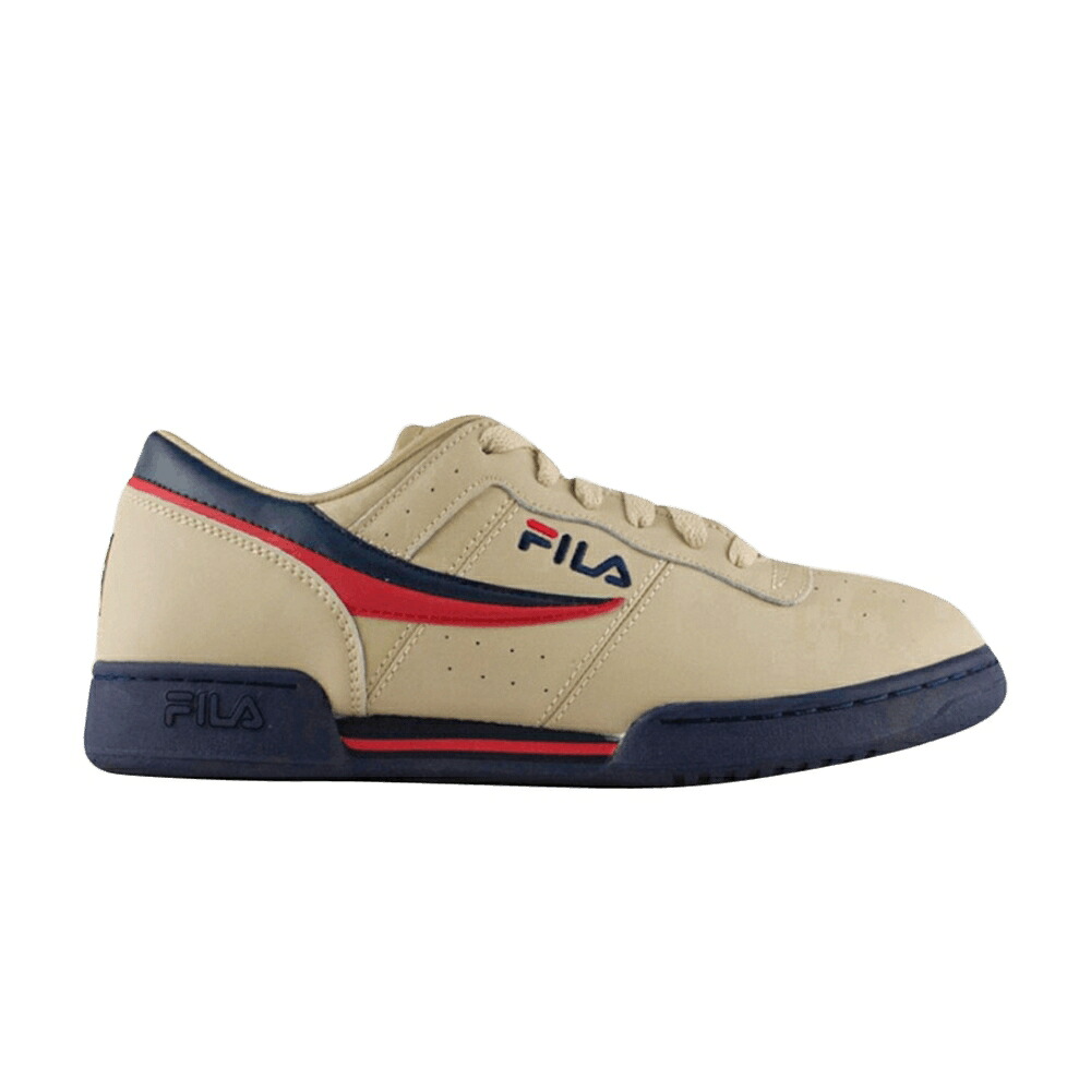 フィラ 填まるネス 皮膚軟化剤 赤 赤いこと スニーカー メンズ FILA ORIGINAL FITNESS / CREAM PEACOAT RED