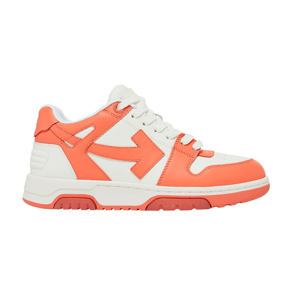 オフホワイト 赤 レッド 白色 ホワイト \'CORAL RED\' スニーカー レディース OFF-WHITE WMNS OUT OF OFFICE / CORAL RED WHITE｜スニケス