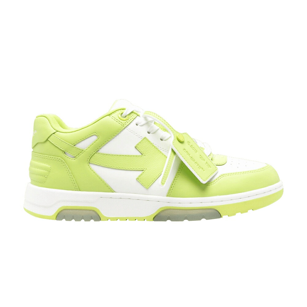 オフホワイト 白色 ホワイト 緑 グリーン 'WHITE GREEN' スニーカー メンズ OFF-WHITE OUT OF OFFICE LIGHT / WHITE LIGHT GREEN