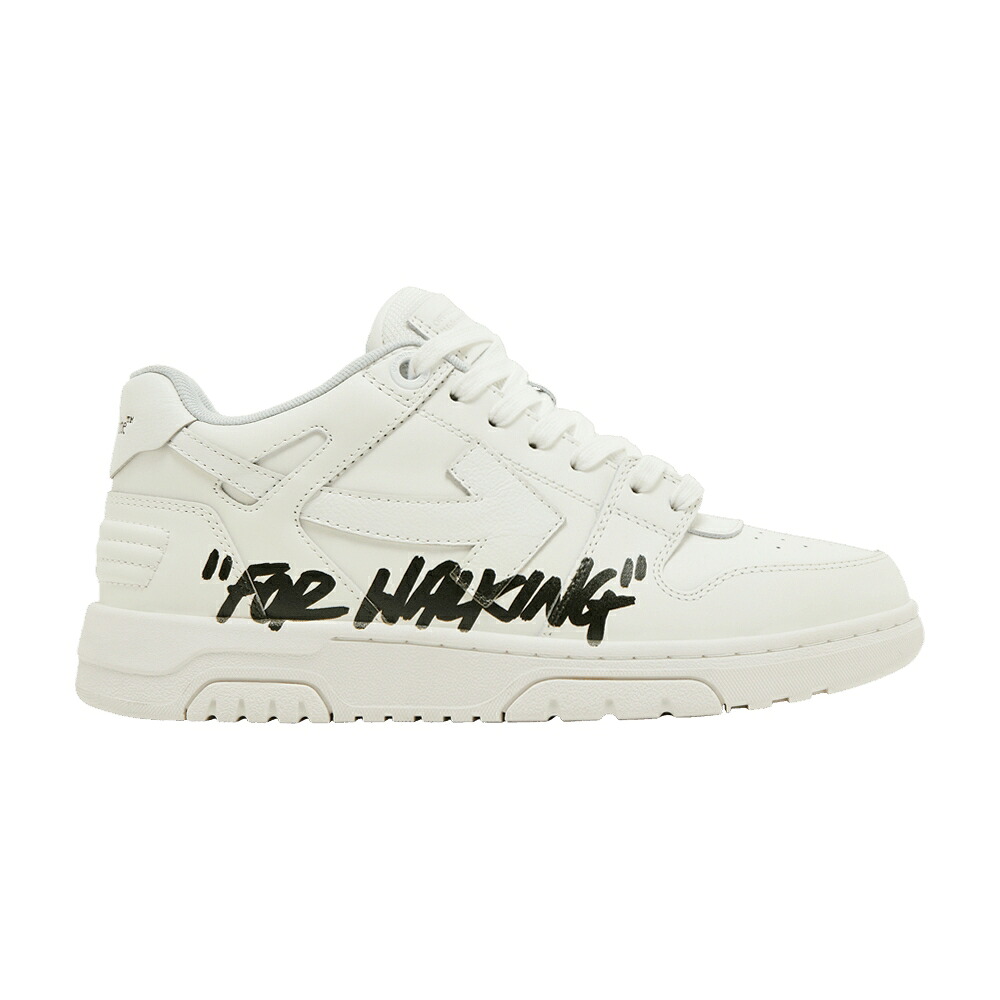 象牙色 白いこと 白いこと 黒いこと 黒いこと \u0027FOR BLACK\u0027 スニーカー レディース OFF-WHITE WMNS OUT OF OFFICE WALKING - WHITE 2023 / WHITE BLACK