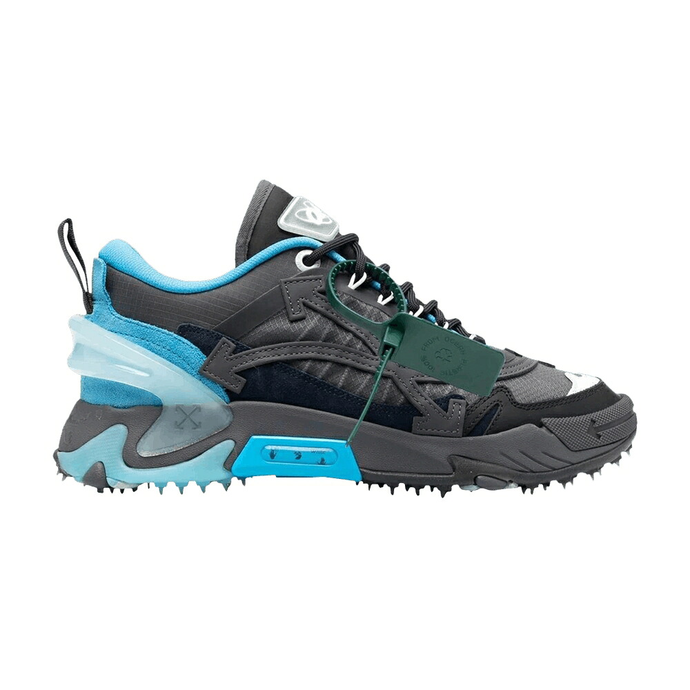 オフホワイト 青色 ブルー 黒色 ブラック 'BLACK BLUE' スニーカー メンズ OFF-WHITE ODSY-2000 / BLUE BLACK｜スニケス