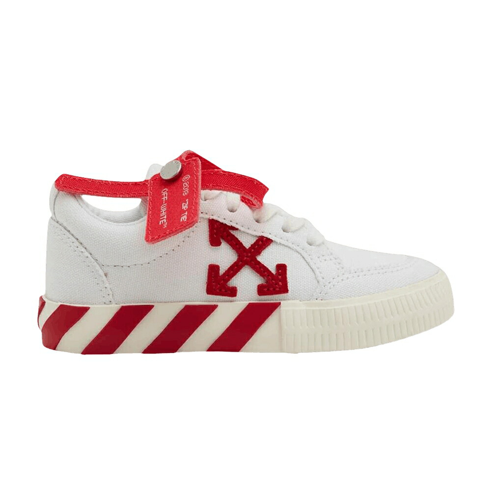 象牙色 靴 スニーカー 白いこと 白いこと 赤 赤いこと \u0027WHITE RED\u0027 メンズ OFF-WHITE VULC SNEAKER KIDS 2022 / WHITE RED