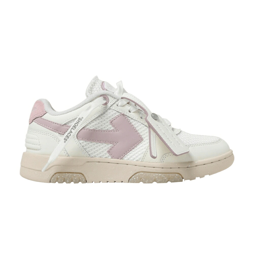 象牙色 か細い 白いこと 白いこと サクラ色 \u0027WHITE PINK\u0027 スニーカー レディース OFF-WHITE WMNS OUT OF OFFICE SLIM / WHITE PINK
