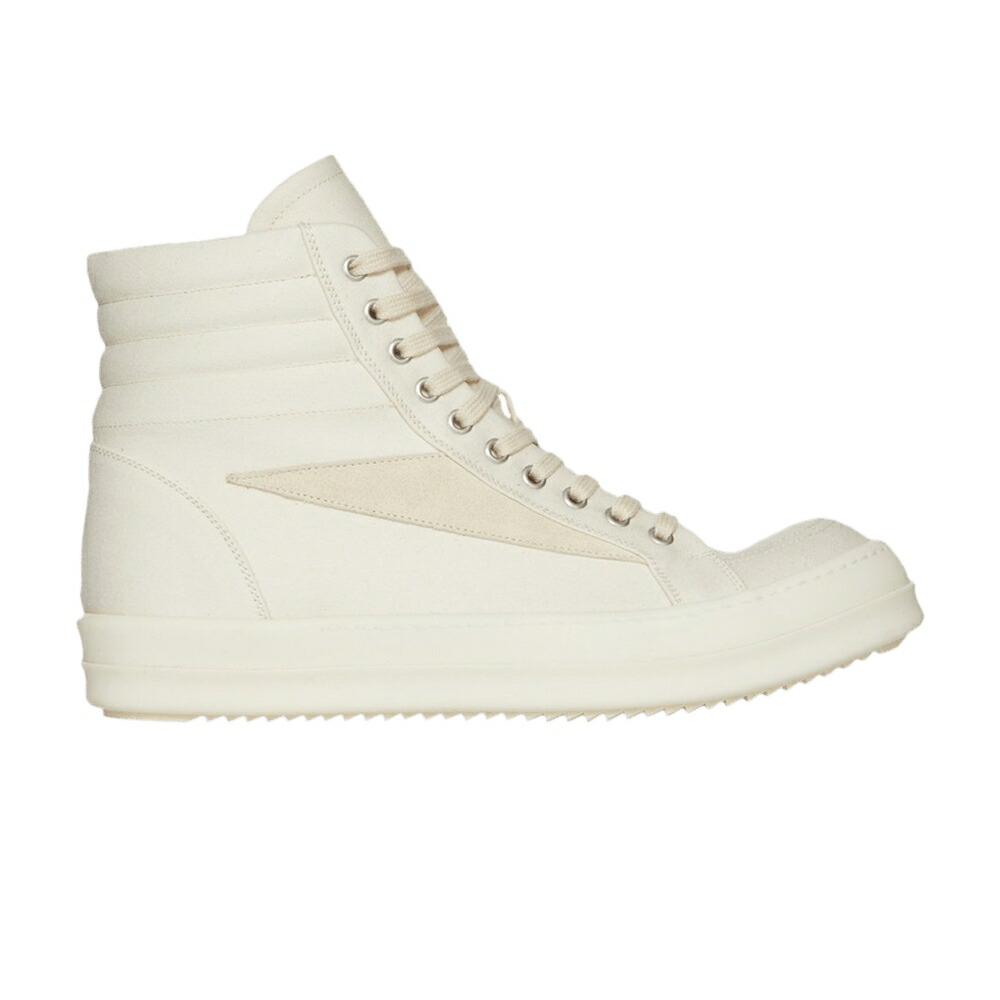リックオウエンス ビンテージ ヴィンテージ ご機嫌 自然的 \u0027NATURAL MILK\u0027 スニーカー レディース RICK OWENS RICK OWENS WMNS DRKSHDW LIDO VINTAGE HIGH / NATURAL MILK MILK
