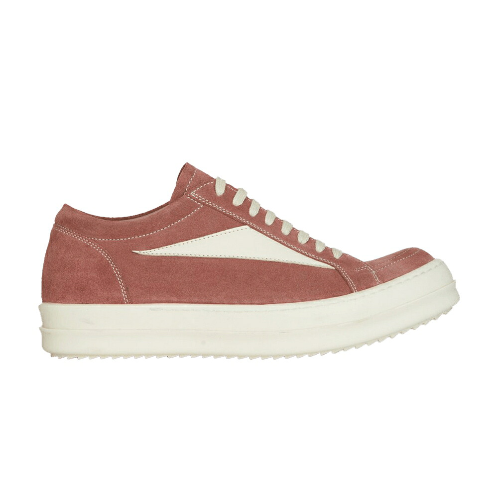 リックオウエンス ビンテージ ヴィンテージ 靴 スニーカー サクラ色 \u0027DUSTY PINK\u0027 メンズ RICK OWENS RICK OWENS LIDO VINTAGE SNEAKER / DUSTY PINK MILK MILK
