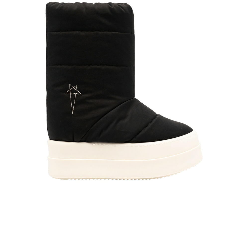 リックオウエンス メガ ルーナー ルナー 黒いこと 黒いこと パール \u0027BLACK PEARL\u0027 スニーカー レディース RICK OWENS RICK OWENS WMNS DRKSHDW STIVALI IMBOTTITI MEGA BUMPER LUNAR / BLACK PEARL MILK