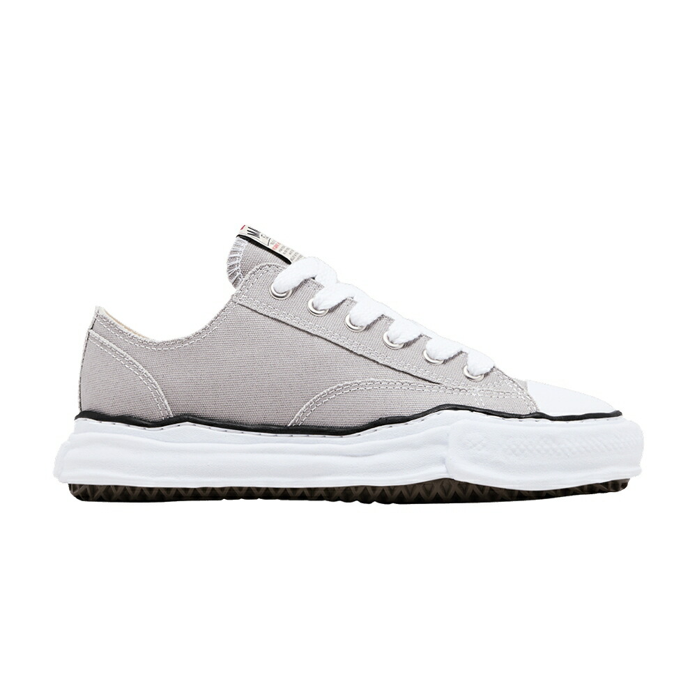メゾン ミハラヤスヒロ 灰色 グレー GREY スニーカー メンズ MAISON MIHARA YASUHIRO MAISON MIHARA YASUHIRO PETERSON OG SOLE CANVAS LOW / GREY