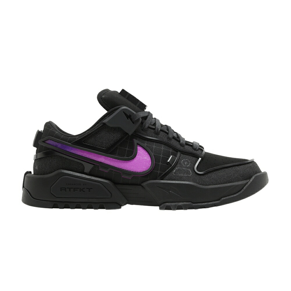 ナイキ ダンク 黒色 ブラック ワイルド VOID スニーカー メンズ NIKE RTFKT X DUNK GENESIS / BLACK WILD BERRY