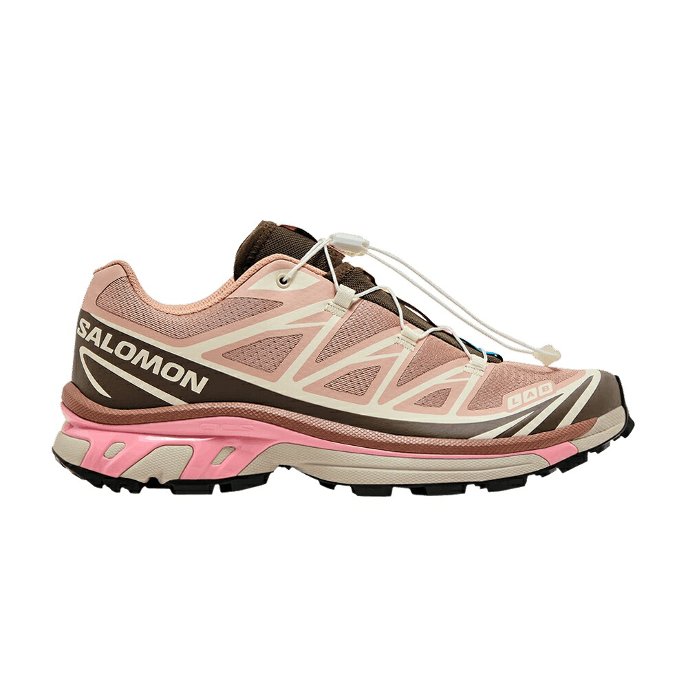 サロモン サクラ色 赤銅色 赤銅色 \u0027MAHOGANY BROWN\u0027 スニーカー メンズ SALOMON XT-6 ROSE EARTH / MAHOGANY ROSE EARTH BROWN
