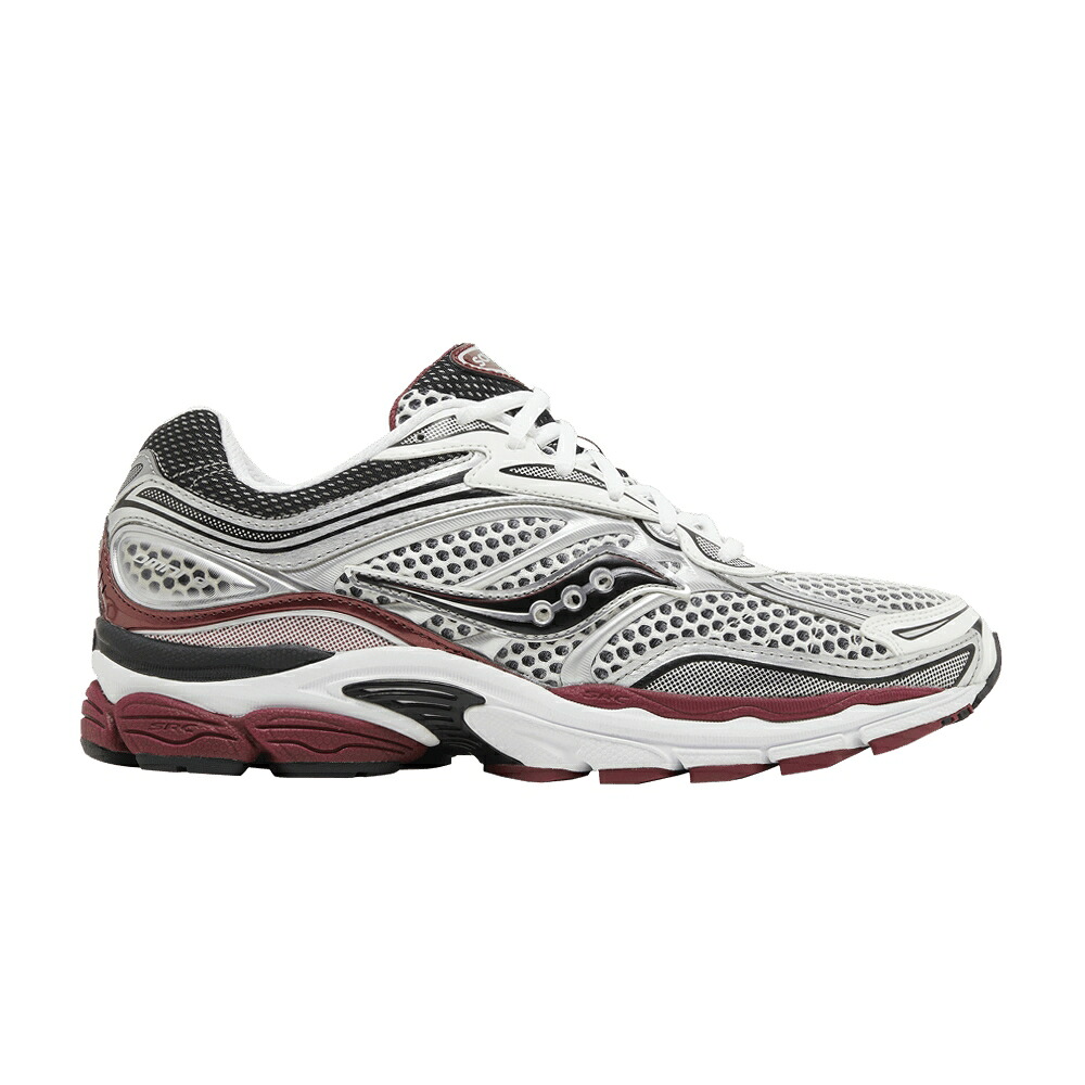 サッカニー 銀色 シルバー 白色 ホワイト 赤 レッド 'WHITE RED' スニーカー メンズ SAUCONY PROGRID OMNI 9 OG SILVER / WHITE SILVER RED|スニケス