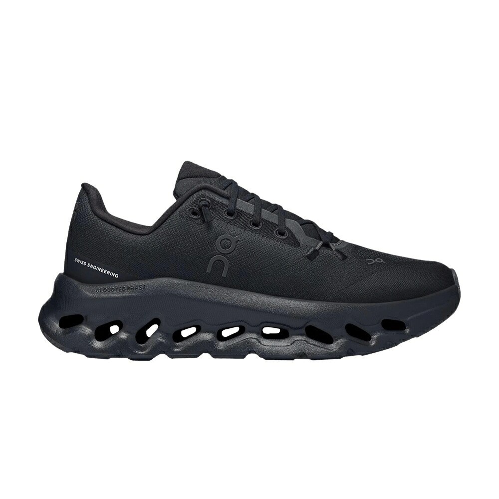オン 黒いこと 黒いこと \u0027ECLIPSE BLACK\u0027 スニーカー レディース ON WMNS CLOUDTILT / ECLIPSE BLACK