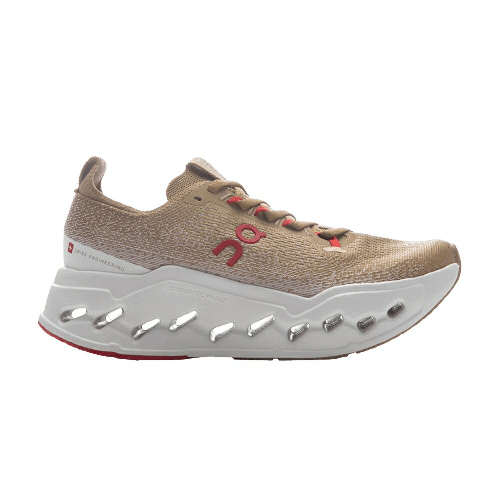オン マックス アイボリー 'CHAI IVORY' スニーカー レディース ON WMNS CLOUDSURFER MAX 1 / CHAI IVORY