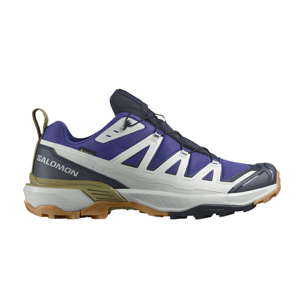 サロモン ウルトラ ゴアテックス スペクトラム 青色 ブルー 灰色 グレー グレイ 'BLUE GREY' スニーカー メンズ SALOMON X ULTRA 360 EDGE GORE-TEX GLACIER / SPECTRUM BLUE GLACIER GRAY