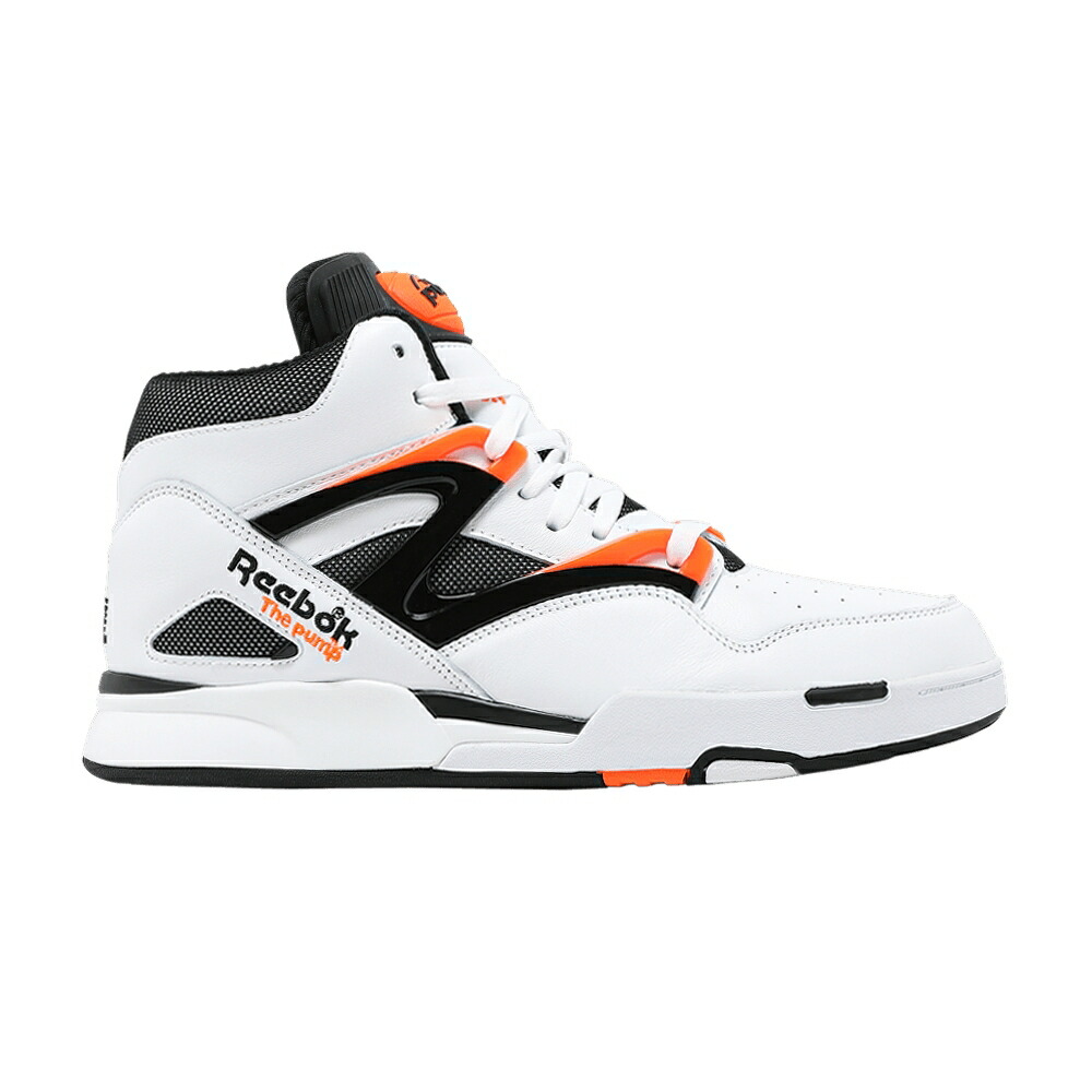 リーボック ポンプ ゾーン 白色 ホワイト ワイルド 橙 オレンジ 黒色 ブラック 'DEE BROWN' スニーカー メンズ REEBOK PUMP OMNI ZONE 2 2021 / FOOTWEAR WHITE WILD ORANGE BLACK