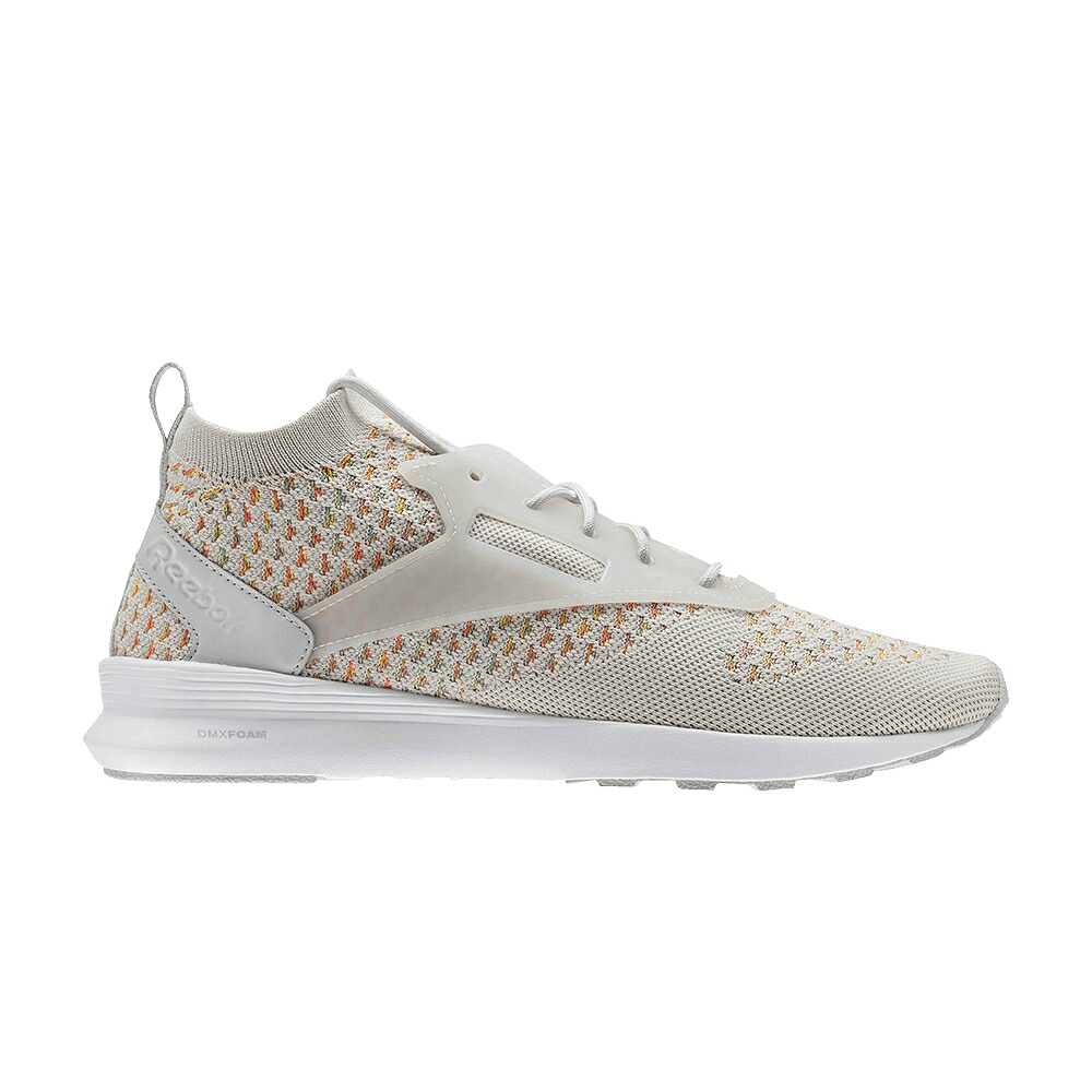 リーボック 薄墨色 薄墨色 スニーカー メンズ REEBOK ZOKU RUNNER ULTRAKNIT / SKULL GREY GUAVA PUNCH BRIGHT