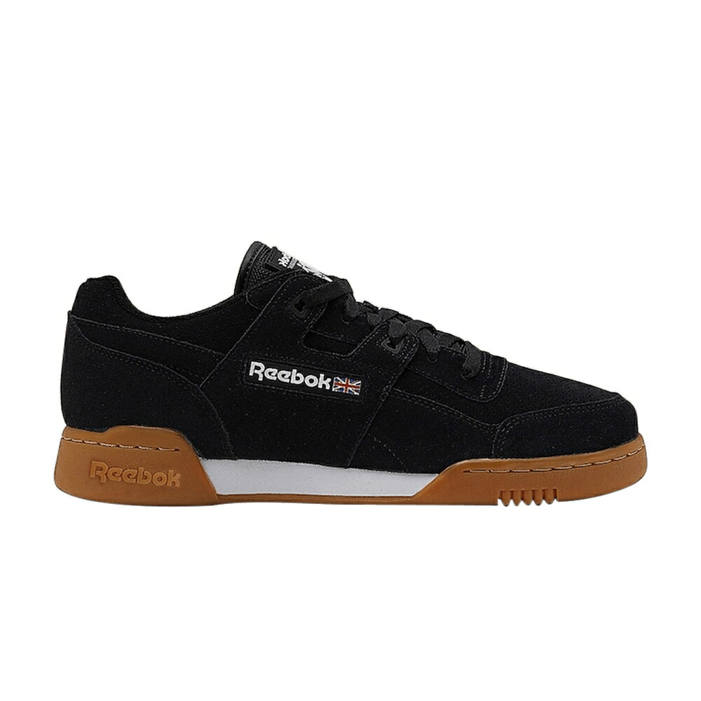 リーボック ワークアウト 黒色 ブラック 白色 ホワイト スニーカー メンズ REEBOK WORKOUT PLUS EG / BLACK WHITE GUM