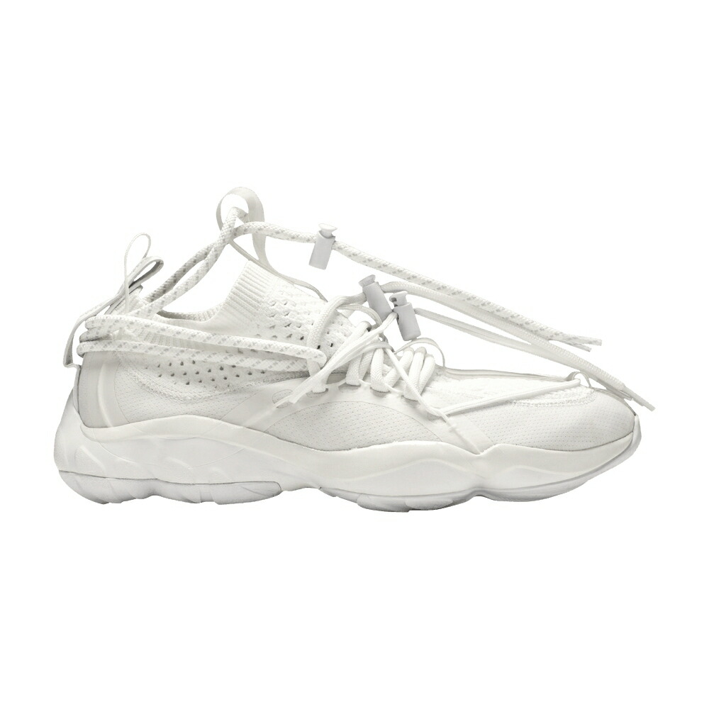 リーボック ラン フュージョン 白色 ホワイト 灰色 グレー 'SKULL GREY' スニーカー メンズ REEBOK PYER MOSS X DMX RUN FUSION EXPERIMENT / WHITE CHALK SKULL GREY
