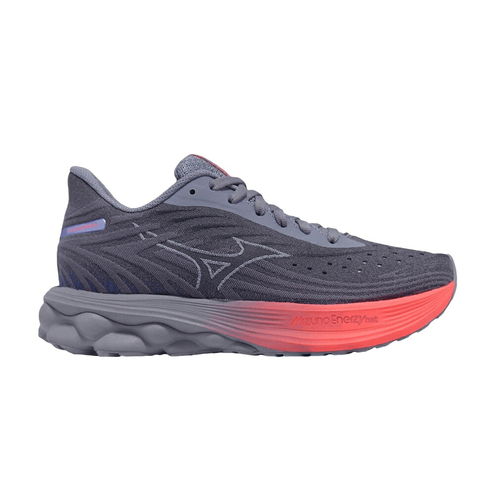 ミズノ ウェーブ ウェイブ 青色 ブルー 'BLUE CORAL' スニーカー レディース MIZUNO WMNS WAVE SKYRISE 6 GRANITE STRIKING / BLUE GRANITE ICELANDIC BLUE|スニケス