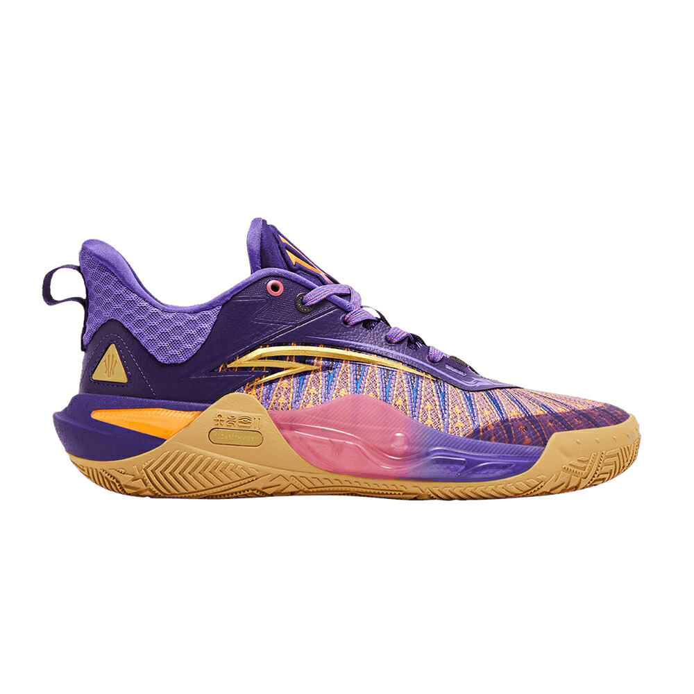 す早さ サクラ色 紫 パープル \u0027TWIN FLAME\u0027 スニーカー メンズ ANTA KAI 1 SPEED / PINK PURPLE