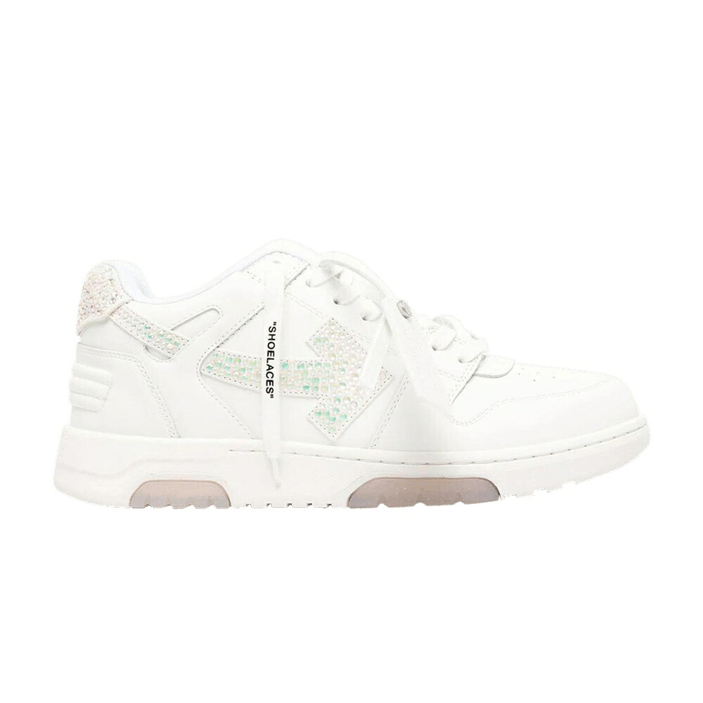 象牙色 白いこと 白いこと \u0027WHITE CRYSTAL\u0027 スニーカー メンズ OFF-WHITE OUT OF OFFICE LOW / WHITE WHITE