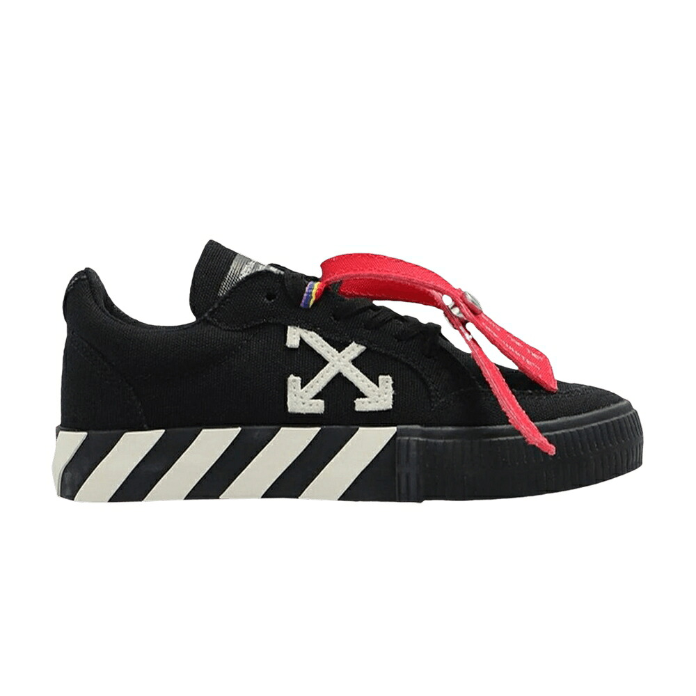 象牙色 靴 スニーカー 黒いこと 黒いこと 白いこと 白いこと \u0027BLACK WHITE\u0027 メンズ OFF-WHITE VULC SNEAKER KIDS 2023 / BLACK WHITE