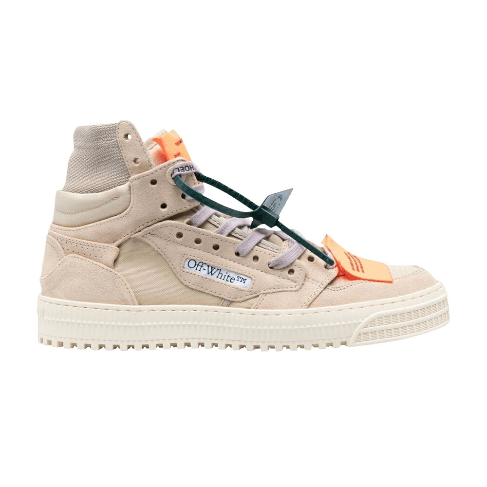 オフホワイト ハイ 砂色 サンド 3.0 'SAND' スニーカー メンズ OFF-WHITE OFF-COURT HIGH / SAND SAND｜スニケス