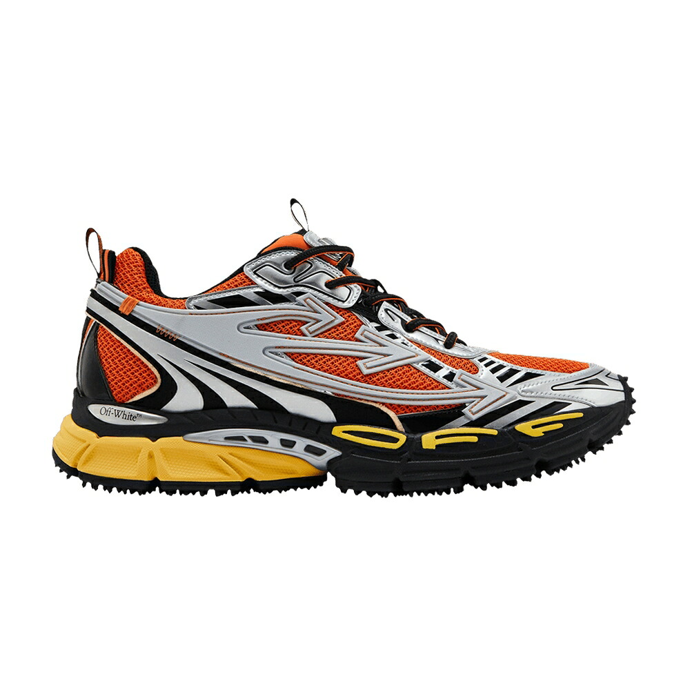 オフホワイト 銀色 シルバー 橙 オレンジ 'SILVER ORANGE' スニーカー メンズ OFF-WHITE BE RIGHT BACK / SILVER ORANGE