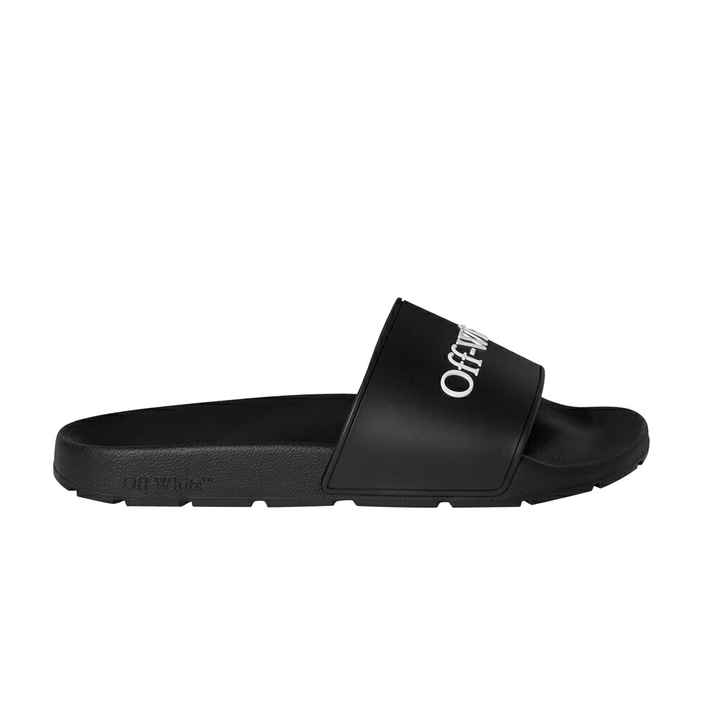 オフホワイト 黒色 ブラック 'BLACK' スニーカー メンズ OFF-WHITE BOOKISH SLIDER / BLACK|スニケス