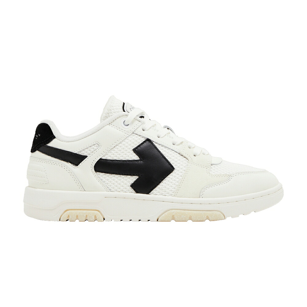 象牙色 か細い 白いこと 白いこと 黒いこと 黒いこと \u0027WHITE BLACK\u0027 スニーカー メンズ OFF-WHITE OUT OF OFFICE SLIM / WHITE BLACK