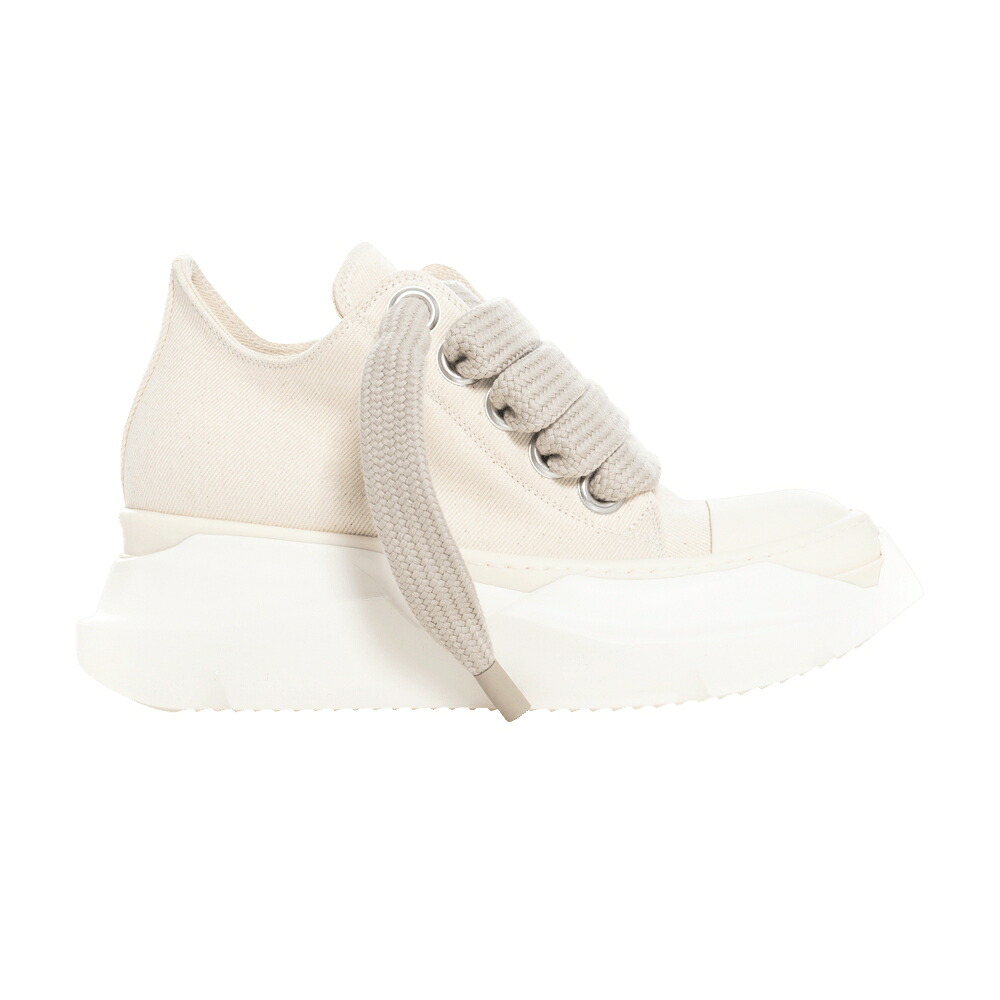 リックオウエンス 自然的 \u0027NATURAL MILK\u0027 スニーカー レディース RICK OWENS RICK OWENS WMNS DRKSHDW FOGACHINE ABSTRACT LOW / NATURAL MILK MILK