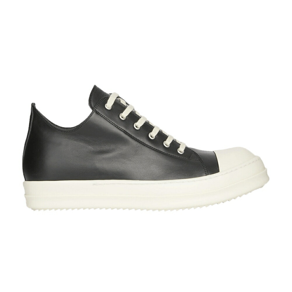リックオウエンス 黒いこと 黒いこと \u0027BLACK MILK\u0027 スニーカー メンズ RICK OWENS RICK OWENS HOLLYWOOD LOW / BLACK MILK MILK