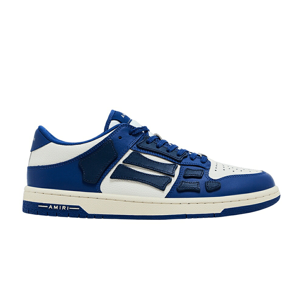 アミリ 青碧 青碧 白いこと 白いこと \u0027BLUE WHITE\u0027 スニーカー メンズ AMIRI SKEL TOP LOW / BLUE WHITE