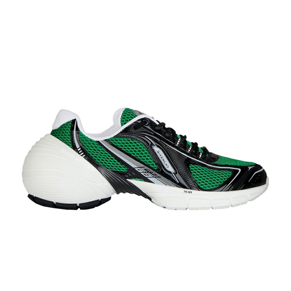 ジバンシィ 緑 グリーン 白色 ホワイト 黒色 ブラック GREEN BLACK スニーカー メンズ GIVENCHY TK-MX RUNNER / GREEN WHITE BLACK