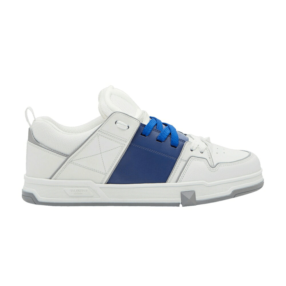 ヴァレンティノ 滑る 靴 スニーカー 白いこと 白いこと 青碧 青碧 \u0027WHITE BLUE\u0027 メンズ VALENTINO OPEN SKATE SNEAKER / WHITE BLUE