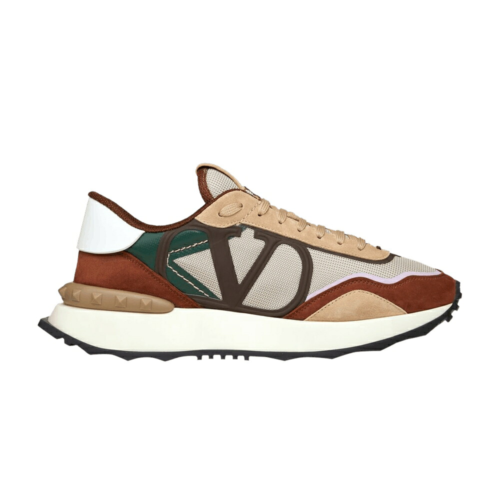 ヴァレンティノ 茶色 ブラウン 'CHOCOLATE' スニーカー メンズ VALENTINO NETRUNNER / CHOCOLATE BROWN CAMMELLO｜スニケス
