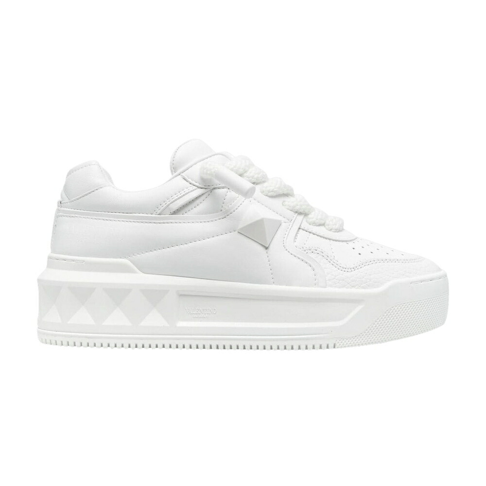 ヴァレンティノ 白色 ホワイト 'WHITE' スニーカー レディース VALENTINO WMNS ONE STUD XL LOW / WHITE