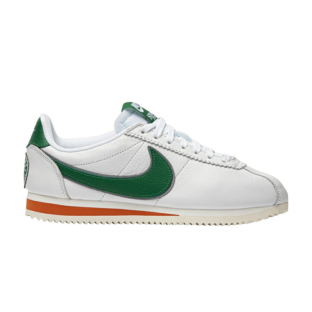 ナイキ コルテッツ 白色 ホワイト 緑 グリーン HAWKINS HIGH スニーカー メンズ NIKE STRANGER THINGS X CORTEZ / WHITE PINE GREEN COSMIC CLAY