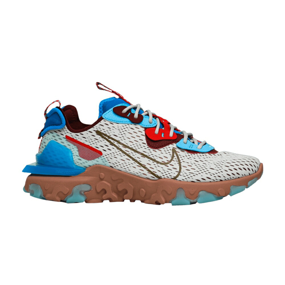 ナイキ リアクト DESERT OASIS スニーカー メンズ NIKE REACT VISION / LIGHT BONE TERRA BLUSH PHOTO