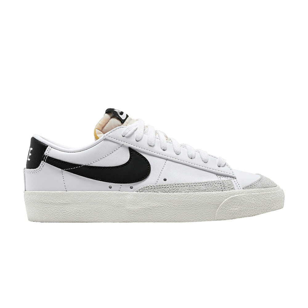 ナイキ ブレイザー 白いこと 白いこと 黒いこと 黒いこと \u002777 \u0027WHITE BLACK\u0027 スニーカー レディース NIKE WMNS BLAZER LOW / WHITE SAIL WHITE BLACK